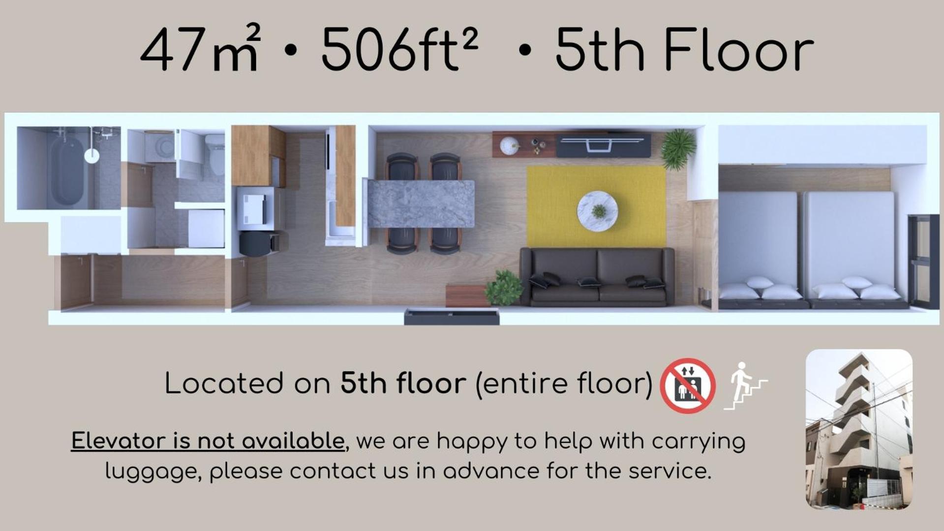 Seirai Asakusa Vacation Rental - 3 Minutes From Station โตเกียว ห้อง รูปภาพ
